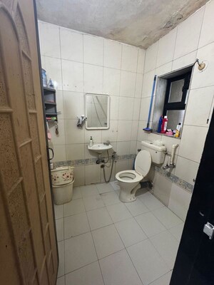 Bathroom in 2 BHK Apartment at Jai Ganesh CHS, Kharghar – for Sale