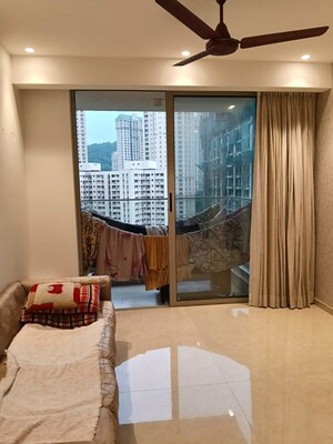 Living Room in 3 BHK Apartment at Hiranandani Highland, Powai – for Rent