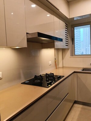 Kitchen in 3 BHK Apartment at Hiranandani Highland, Powai – for Rent