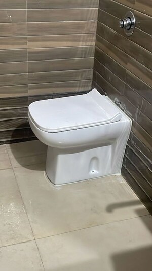 Bathroom in 3 BHK Apartment at Proviso Complex, Kharghar – for Rent