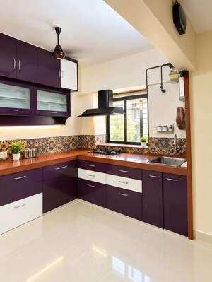 Kitchen in 2 BHK Apartment at Surbahar CHS, Vasant Vihar – for Rent