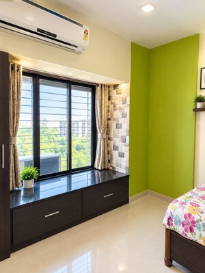 Bedroom in 2 BHK Apartment at Surbahar CHS, Vasant Vihar – for Rent