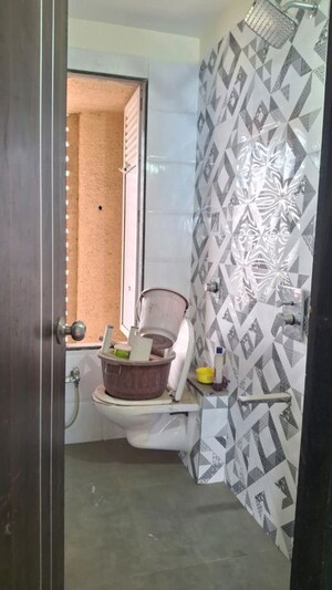 Bathroom in 2 BHK Apartment at Labdhi Astha Anand, Ulwe – for Rent