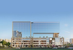 Office Space – Exterior View View at Shyamal - for Rent