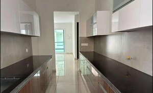 Kitchen in 3 BHK Apartment at Hermitage Centralis, Vip Road – for Rent
