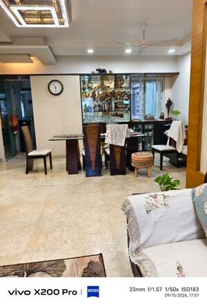 Living Room in 3 BHK Apartment at Hiranandani Gardens Eldora, Powai – for Rent