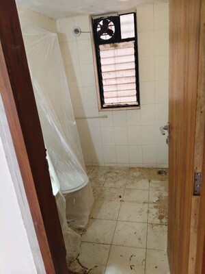 Bathroom in 3 BHK Apartment at Shirine Garden Co Operative Housing Society Ltd, Aundh – for Rent