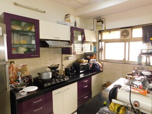 Kitchen in 3 BHK Apartment at Bandra West – for Rent