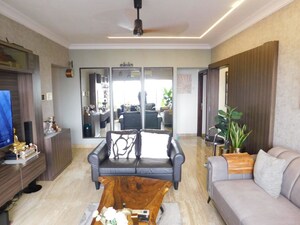 Living Room in 3 BHK Apartment at Bandra West – for Rent