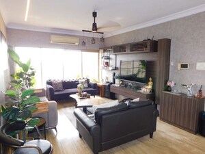 Living Room in 3 BHK Apartment at Bandra West – for Rent