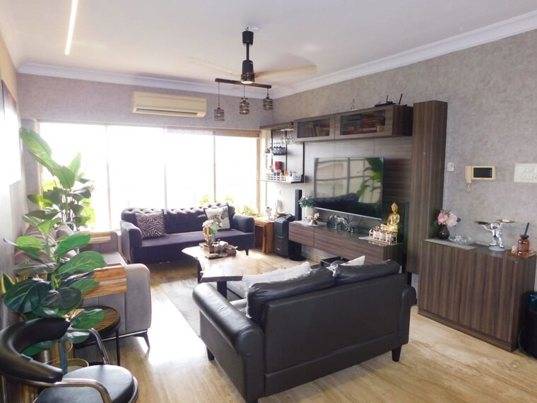 Living Room, bandra west 3 Bedroom 1250 Sq.Ft. Apartment In Bandra West Mumbai 10695529