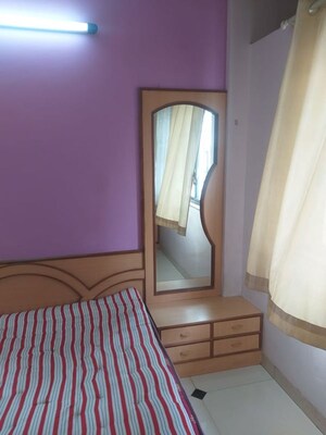 Staircase in 3 BHK Apartment at DSK Akash Ganga, Aundh – for Rent