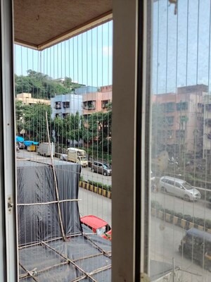 Balcony in 2 BHK Apartment at Karmvir Avant Sky Villa, Goregaon East – for Rent