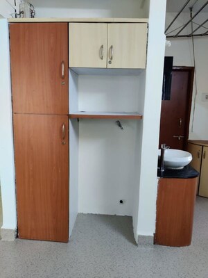 Bathroom in 2 BHK Apartment at Rohan Garden, Kothrud – for Rent