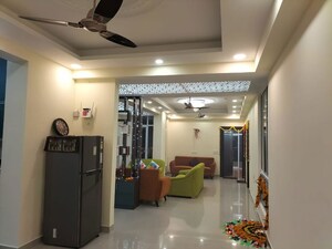 Living Room in 4 BHK Apartment at Galaxy Royale, Gaur City 2 – for Sale