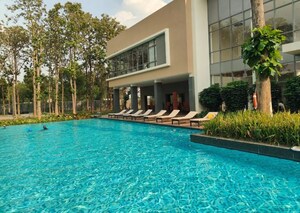 Swimming Pool in 4 BHK Villa at Adarsh Sanctuary, Sarjapur Road – for Sale