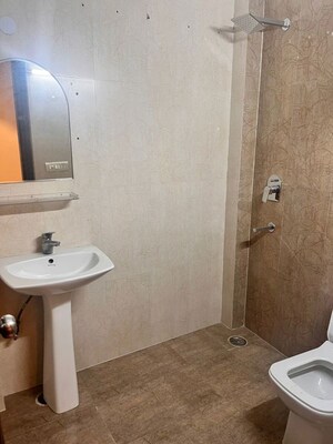 Bathroom in 3 BHK Builder Floor at Kailash Colony – for Rent