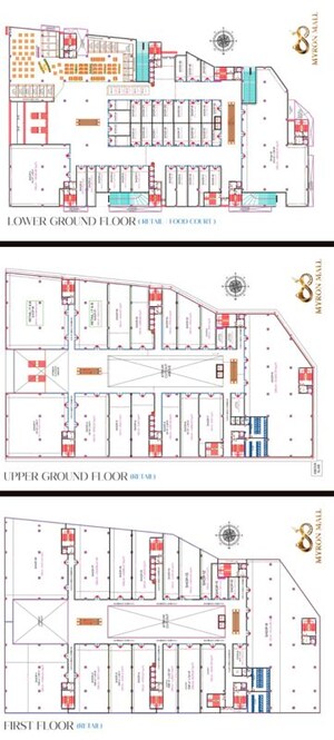 Floor Plan in  Office Space at Bachupally – for Sale