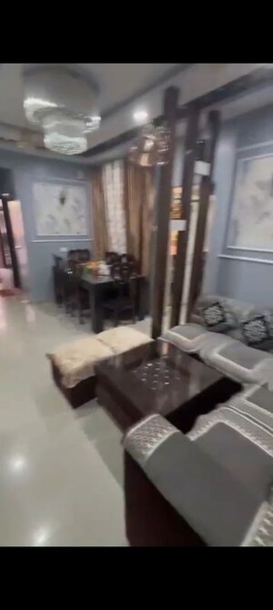 Living Room in 3 BHK Apartment at Proview Officer City 2, Raj Nagar Extension – for Sale