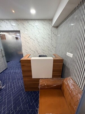 Bathroom in  Office Space at Sheladia One World West, Ambli – for Rent