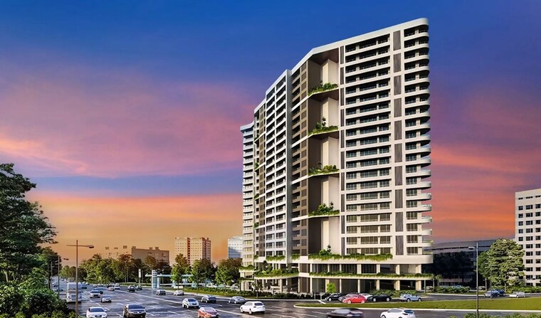 Exterior View, sunteck-signia-pearl 4 Bedroom 4950 Sq.Ft. Apartment In Bandra Kurla Complex Mumbai 10695668