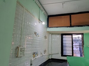 Kitchen in 1 BHK Apartment at Shree Balaji Complex, Dhankawadi – for Rent