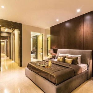 Bedroom in 4 BHK Apartment at Sunteck Signia Pearl, Bandra Kurla Complex – for Sale