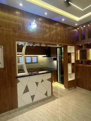 Kitchen in 4 BHK Independent House at Mannuthy – for Sale