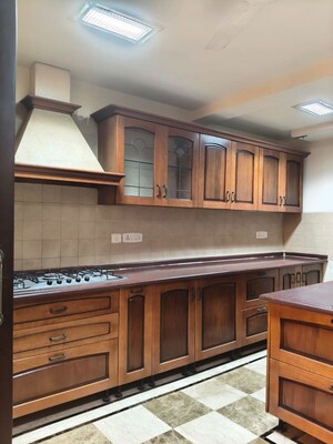 Kitchen in 3 BHK Builder Floor at Safdarjung Enclave – for Rent