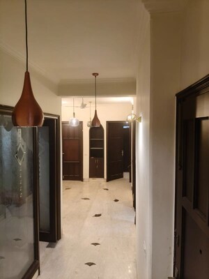 Bathroom in 3 BHK Builder Floor at Safdarjung Enclave – for Rent
