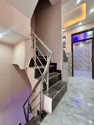 Staircase in 3 BHK Independent House at Uttam Nagar – for Sale