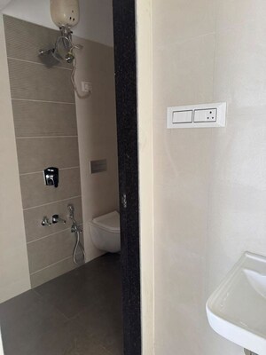 Bathroom in 1 BHK Apartment at JVM Tiara, Thane West – for Rent