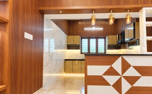Kitchen in 4 BHK Independent House at Mannuthy – for Sale
