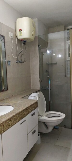 Bathroom in 3 BHK Builder Floor at Sector 23 – for Rent