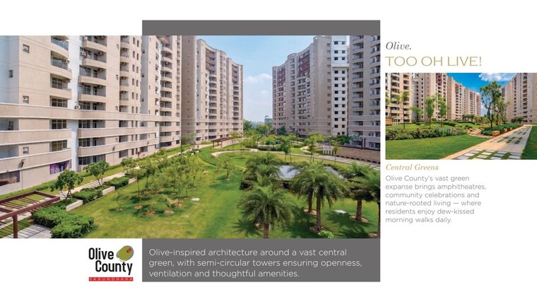 Exterior View, cocoa-county 3 Bedroom 2592 Sq.Ft. Apartment In Sector 88a Gurgaon 10695748