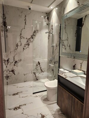 Bathroom in 3 BHK Builder Floor at Sector 23 – for Rent