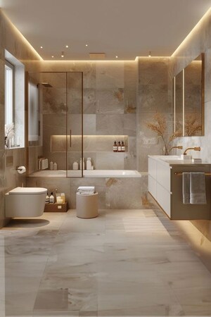 Kitchen in 5 BHK Apartment at Sunteck Signature Island, Bandra Kurla Complex – for Sale