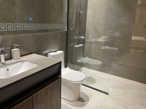 Bathroom in 4 BHK Builder Floor at Sector 21 – for Rent