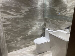 Bathroom in 4 BHK Builder Floor at Sector 21 – for Rent