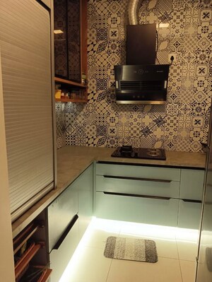 Kitchen in 3 BHK Apartment at Provident Park Square, Kanakapura Road – for Sale