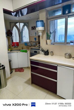 Kitchen in 3 BHK Apartment at Hiranandani Gardens Eldora, Powai – for Rent