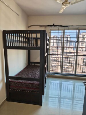 Balcony in 3 BHK Apartment at Rustomjee Athena, Majiwada – for Rent