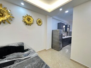 Living Room in 1 BHK Builder Floor at Saket – for Rent