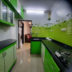 Kitchen in 2 BHK Apartment at Neet Kirtan CHS, Andheri West – for Rent