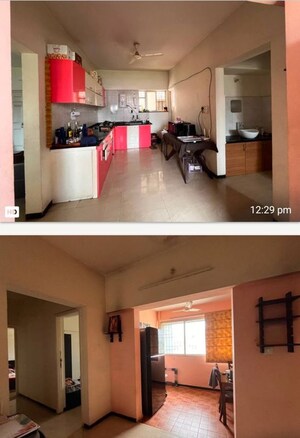 Kitchen in 2.5 BHK Apartment at Rachna Garden Estate, Aundh – for Rent