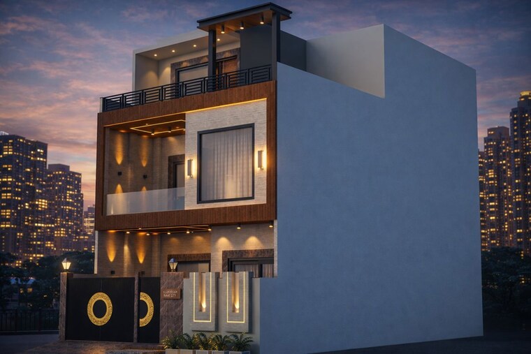 Exterior View, uchdpl-samriddhi-homes 5 Bedroom 125 Sq.Yd. Villa In Sector 1 Wave City Ghaziabad 10695881