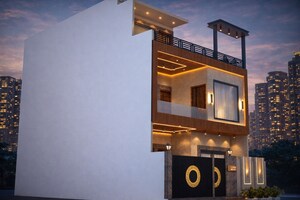 5 BHK Villa – Exterior View View at Uchdpl Samriddhi Homes, Sector 1 Wave City - for Sale