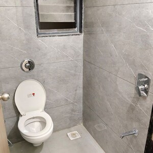 Bathroom in 3 BHK Apartment at Lunkad Goldcoast, Viman Nagar – for Rent