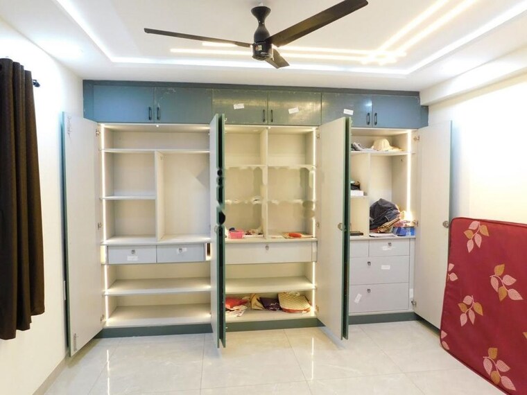 Living Room, sunshine-la-grand 3 Bedroom 2313 Sq.Ft. Apartment In Narsingi Hyderabad 10695868