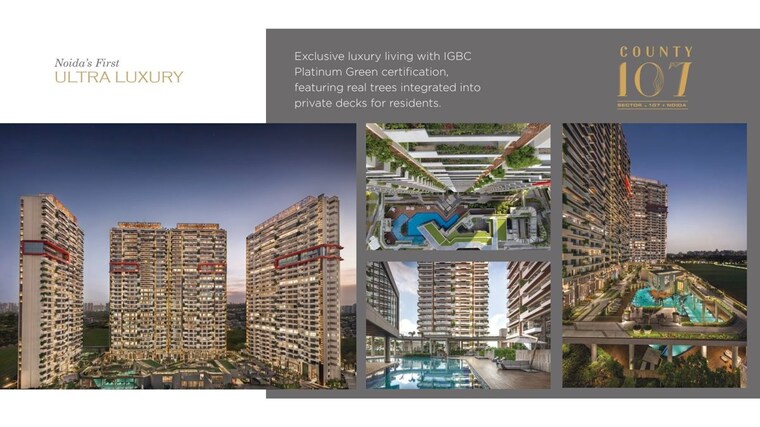 Exterior View, cocoa-county 4 Bedroom 2997 Sq.Ft. Apartment In Sector 88a Gurgaon 10695916
